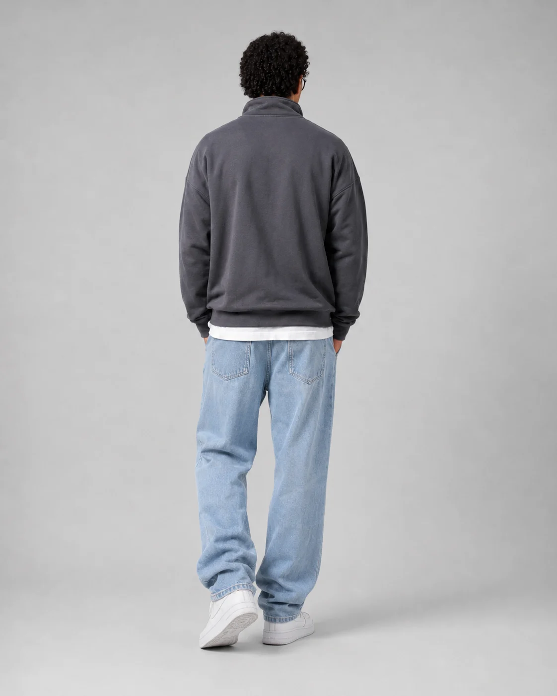 Light Blue Wide-Leg Jeans preview